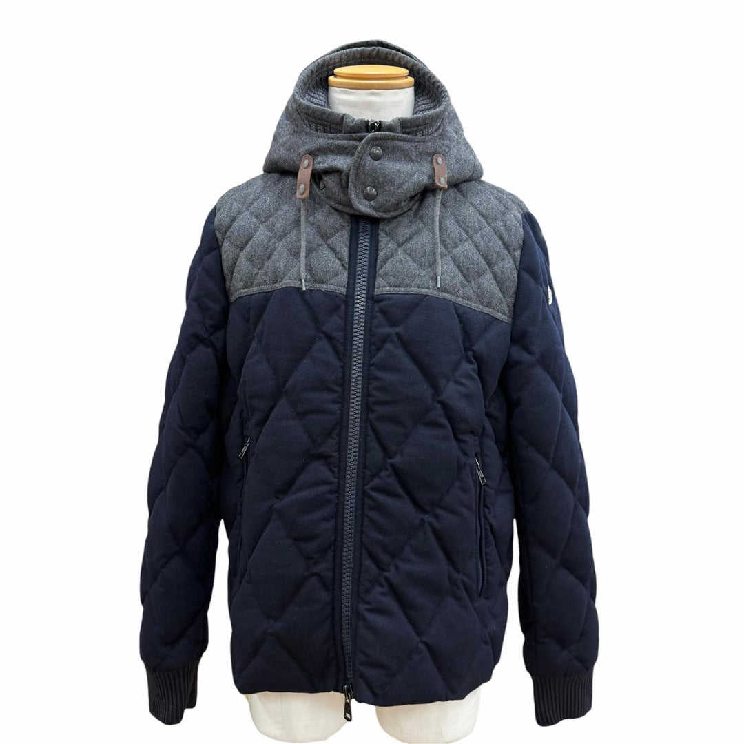 Very Good MONCLER Down jacket LABASTIDE Hooded double jacket with logo patch 4