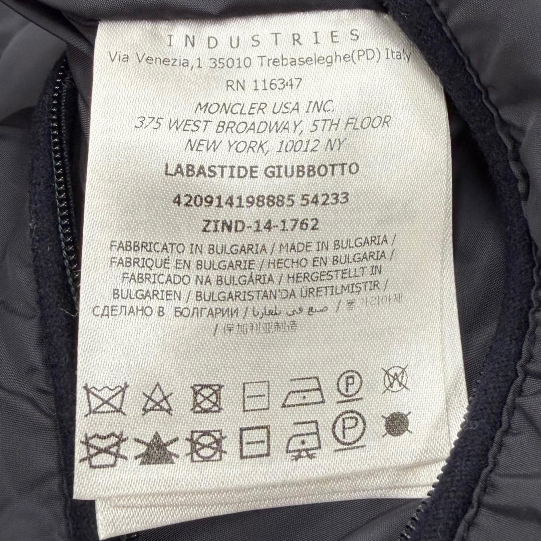 Very Good MONCLER Down jacket LABASTIDE Hooded double jacket with logo patch 4