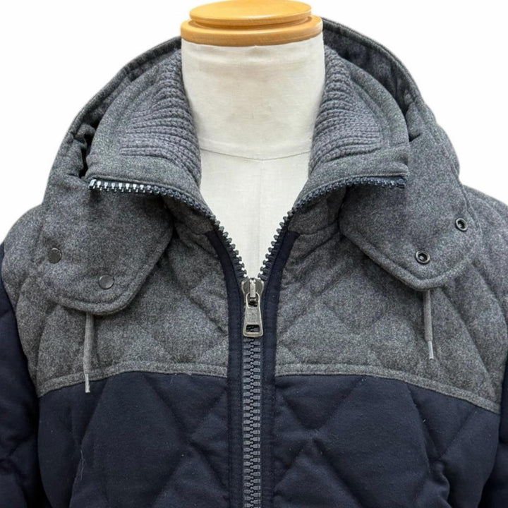 Very Good MONCLER Down jacket LABASTIDE Hooded double jacket with logo patch 4