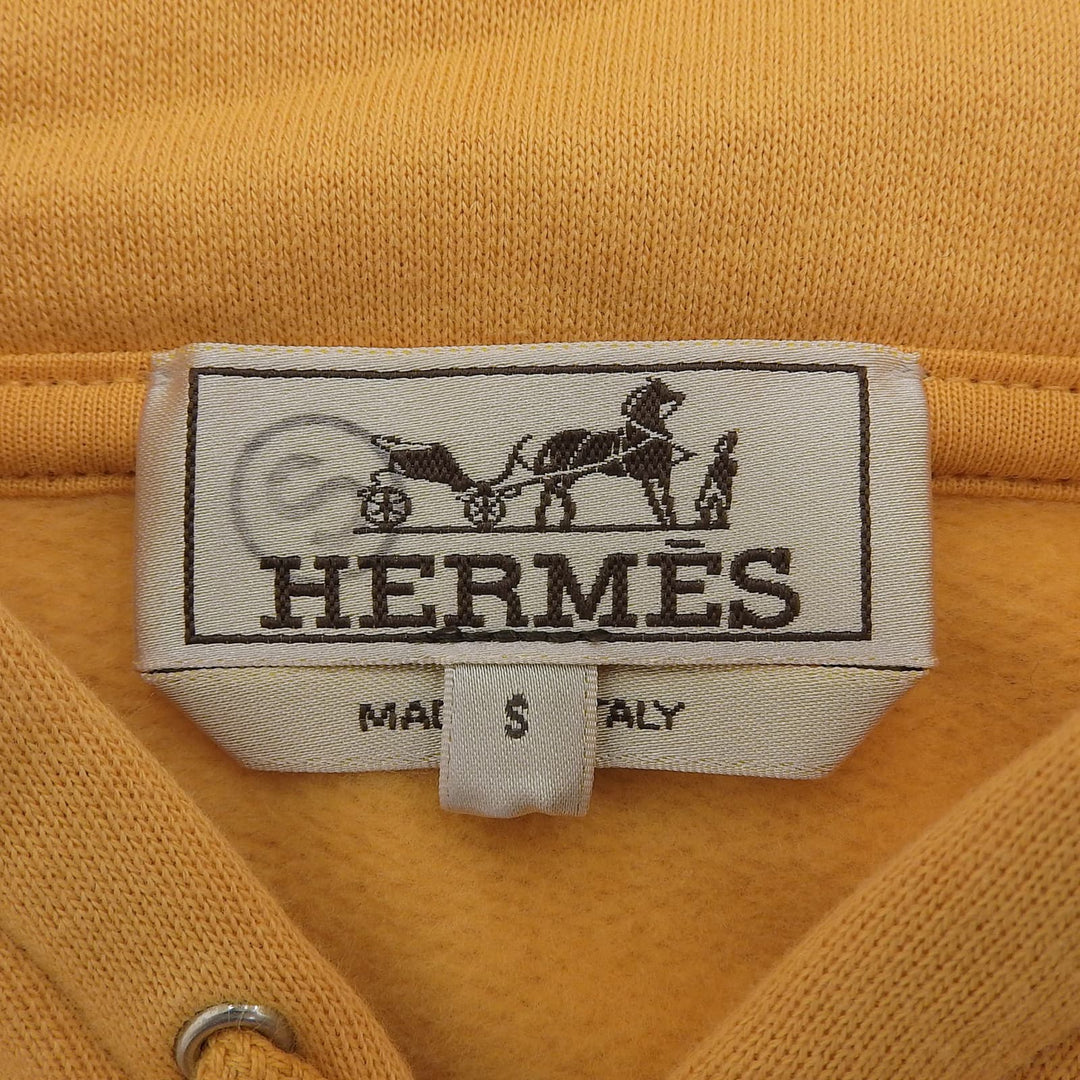 Pristine HERMES hoodie Chevaux en Symetrie Orange cotton mens S