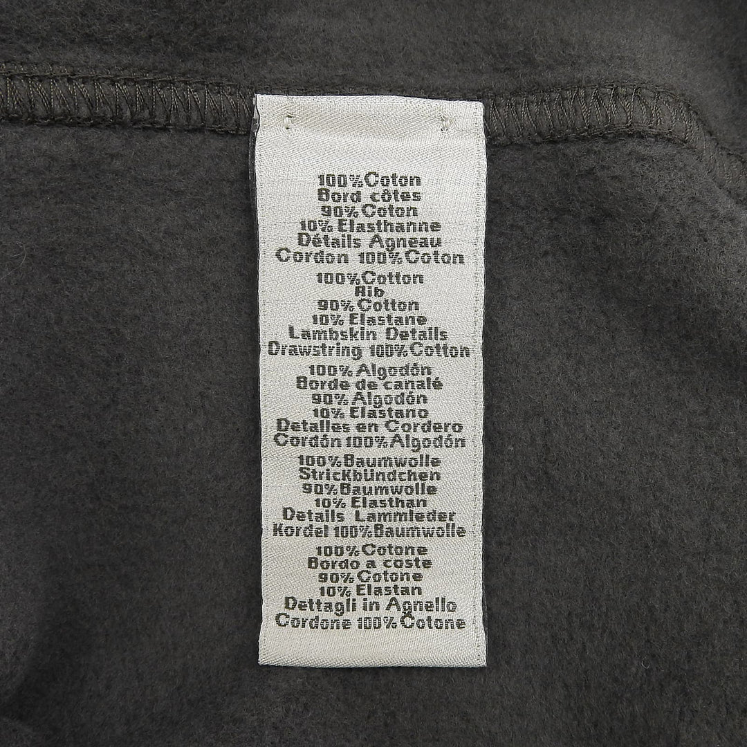Pristine HERMES hoodie ETRIERS DECALES gray cotton mens S