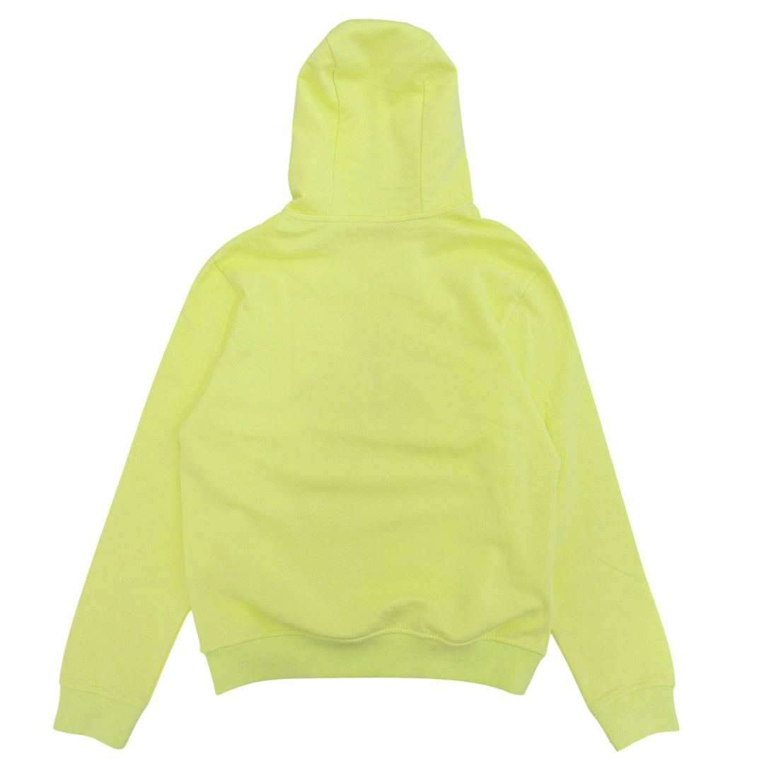 Pristine HERMES hoodie Chevaux en Symetrie Lime yellow cotton mens S