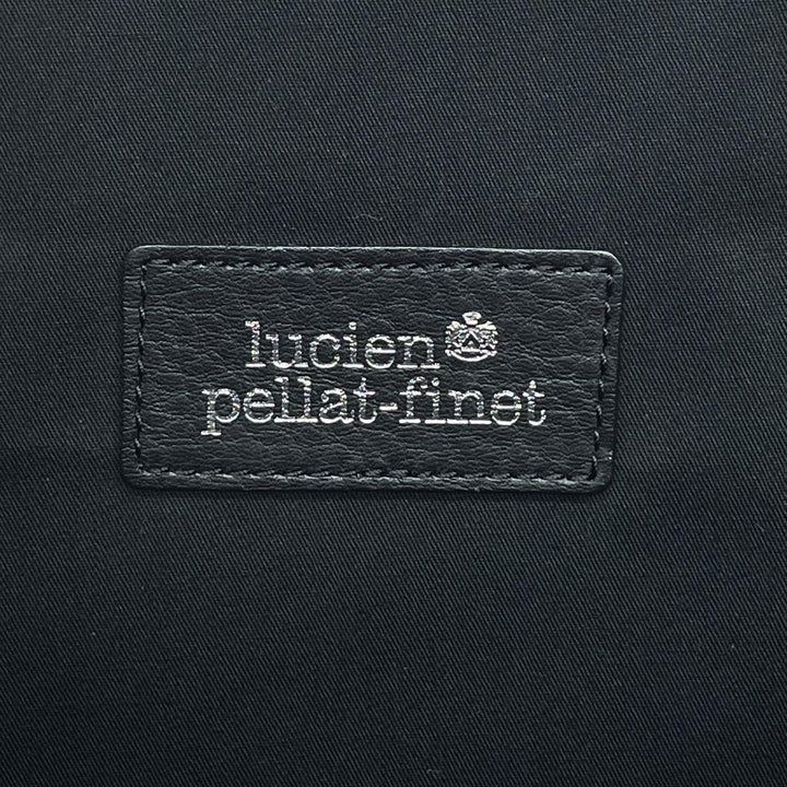 Great Lucien Pellat-Finet Tote Bag Highland Jacquard Skull Motif Bordeaux
