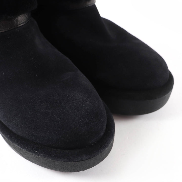 Excellent LOUIS VUITTON short boots Aspen Line Belt-design sheepskin boots 37.5