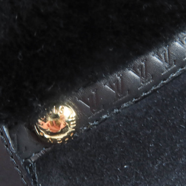 Excellent LOUIS VUITTON short boots Aspen Line Belt-design sheepskin boots 37.5