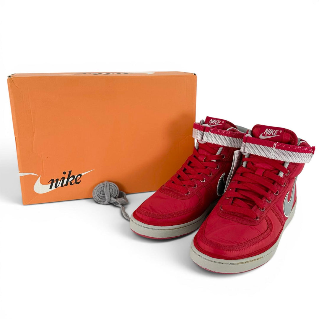 Pristine NIKE High cut sneakers VANDAL HIGH SUPREME Ankle strap Red mens 27.5cm