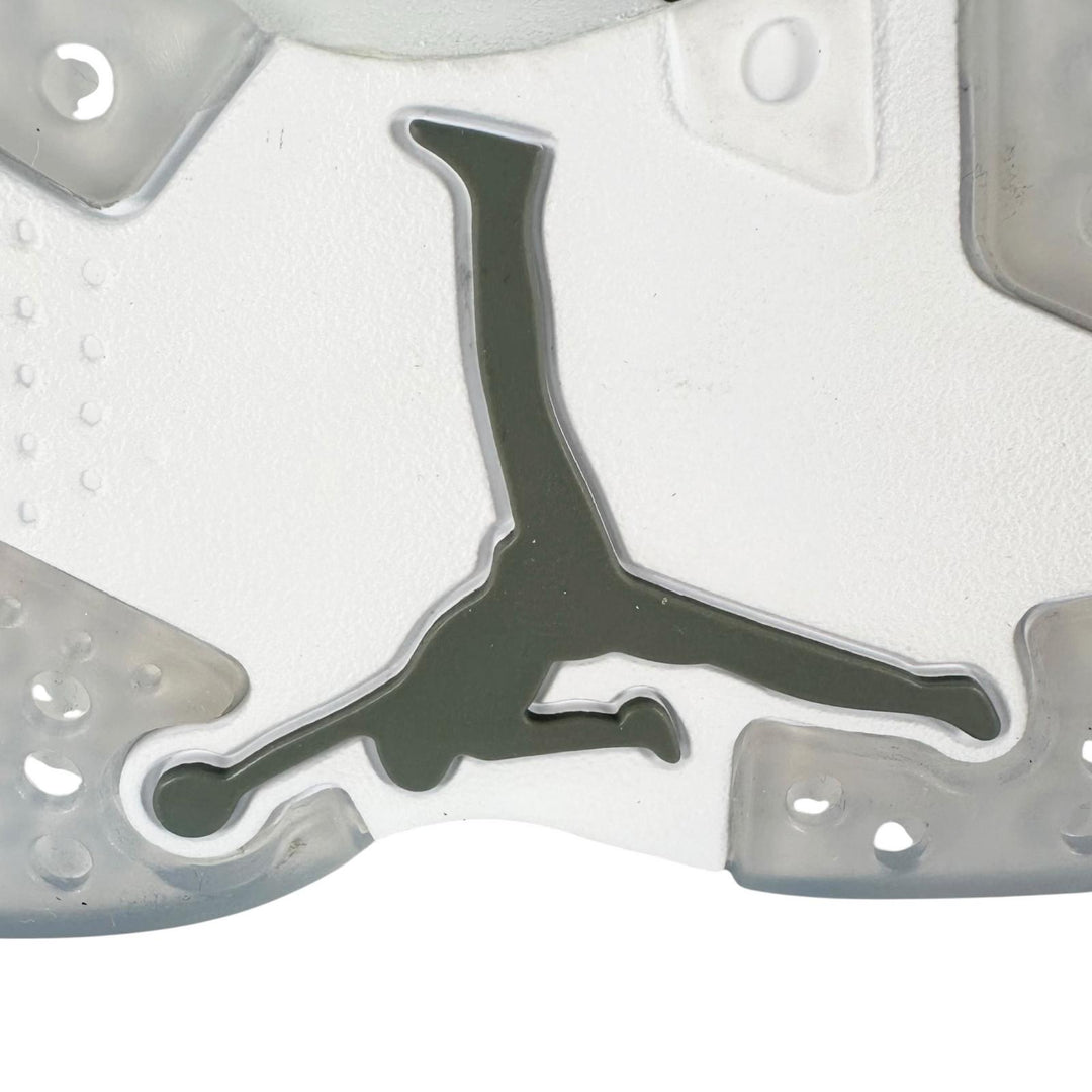 Pristine NIKE High cut sneakers AIR JORDAN 6 RETRO JORDAN BRAND white CT8529-100