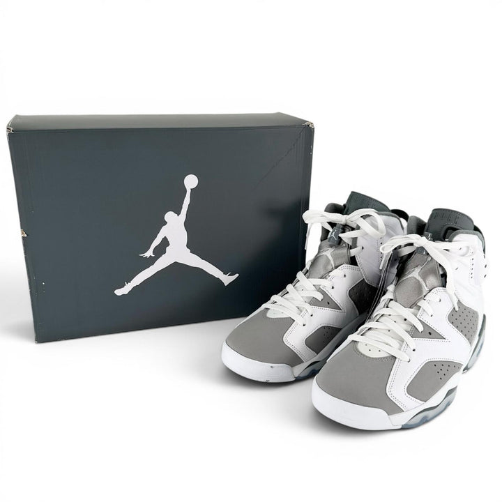 Pristine NIKE High cut sneakers AIR JORDAN 6 RETRO JORDAN BRAND white CT8529-100