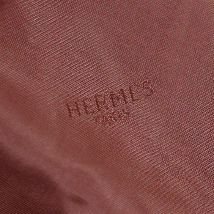 Great HERMES tailored jacket Orange cashmere mens 48