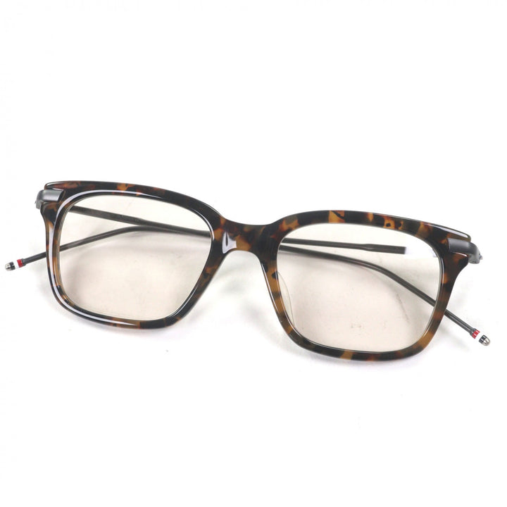 Excellent THOM BROWNE Glasses Clear brown mens TB-701-B