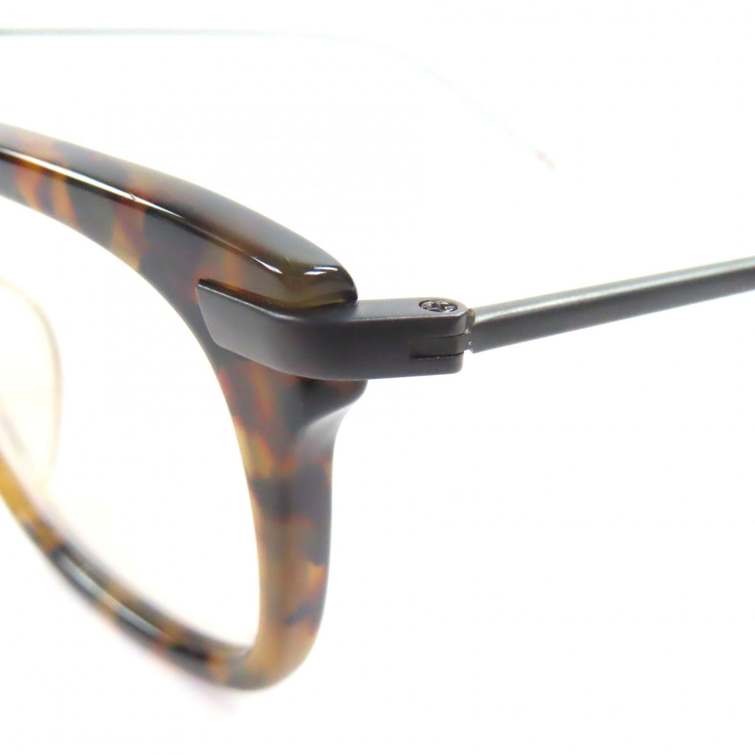 Excellent THOM BROWNE Glasses Clear brown mens TB-701-B