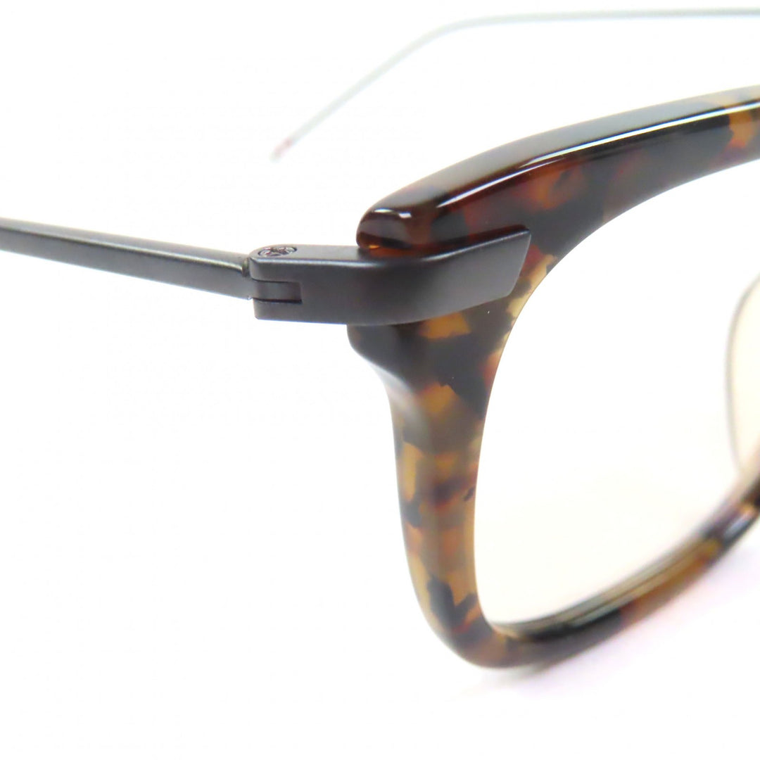 Excellent THOM BROWNE Glasses Clear brown mens TB-701-B