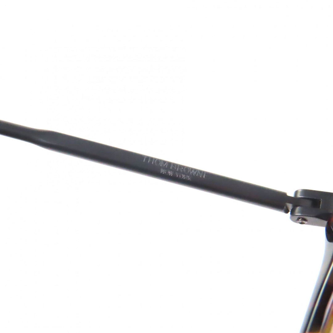 Excellent THOM BROWNE Glasses Clear brown mens TB-701-B