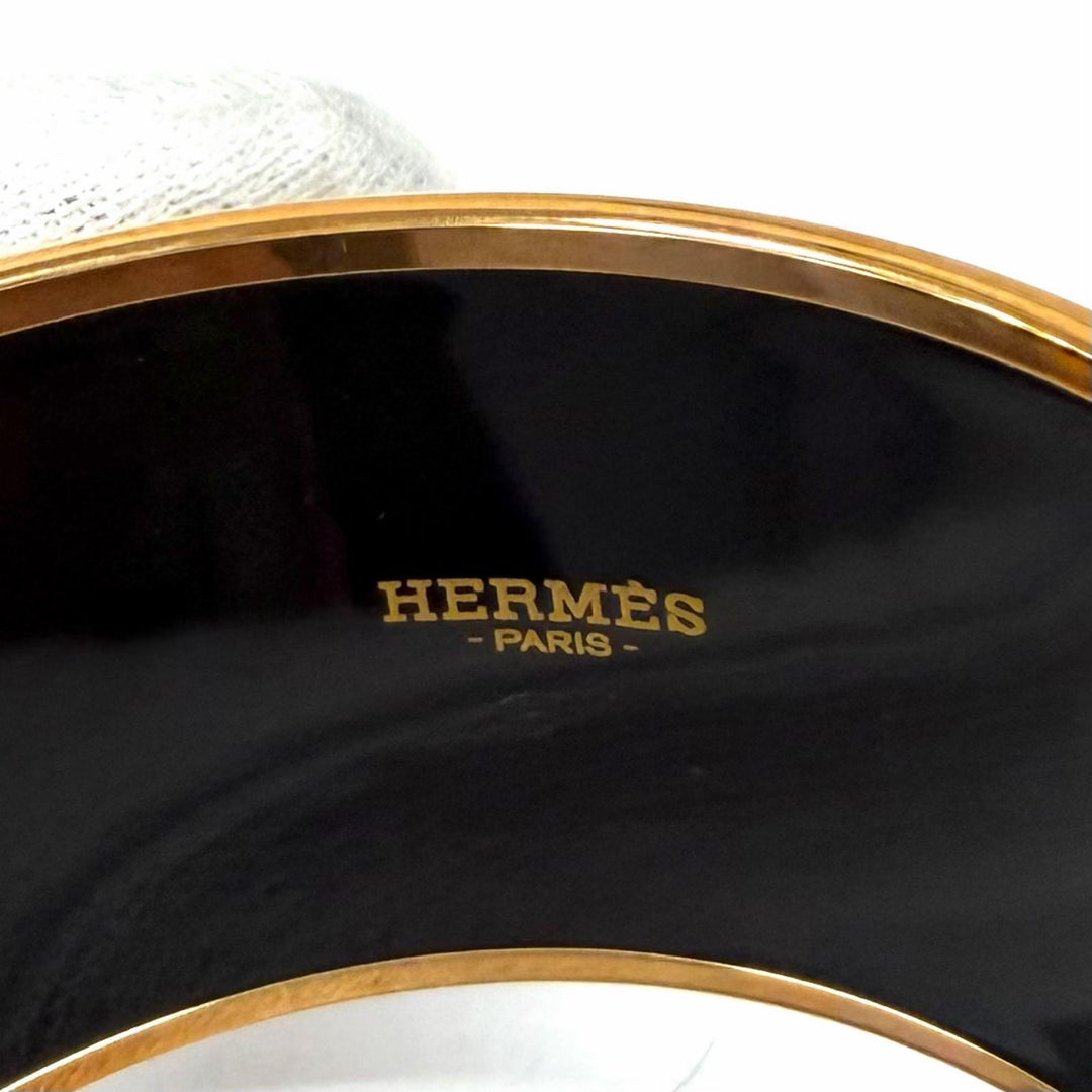 Pristine HERMES Bangle BRIDES DE GALA TATTOO white Women XL H152793FO48
