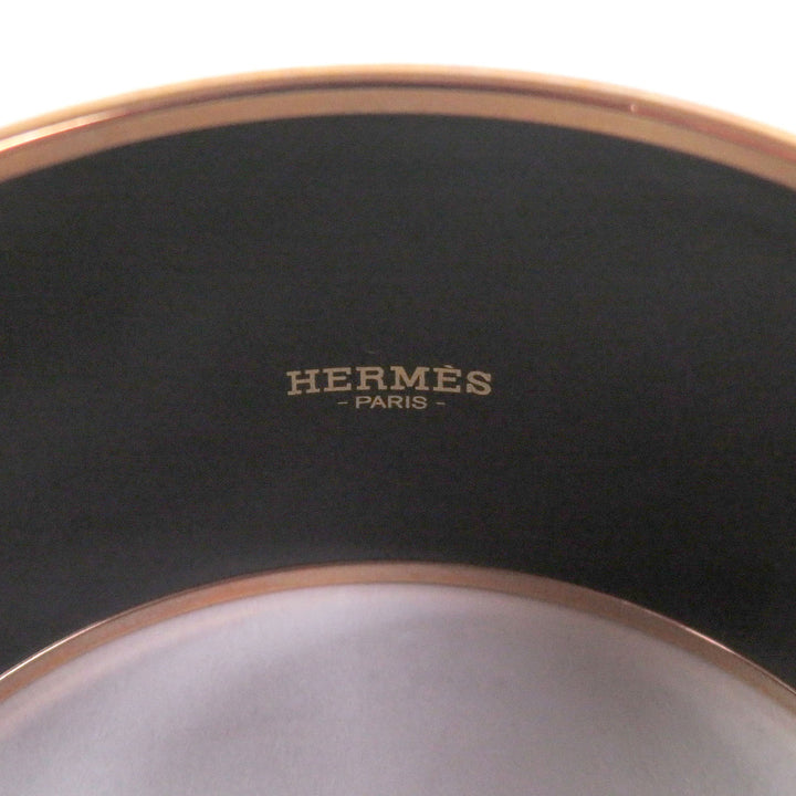 Pristine HERMES Bangle HARNAIS DES PRESIDENTS XL ENCRES Emile Blue gray