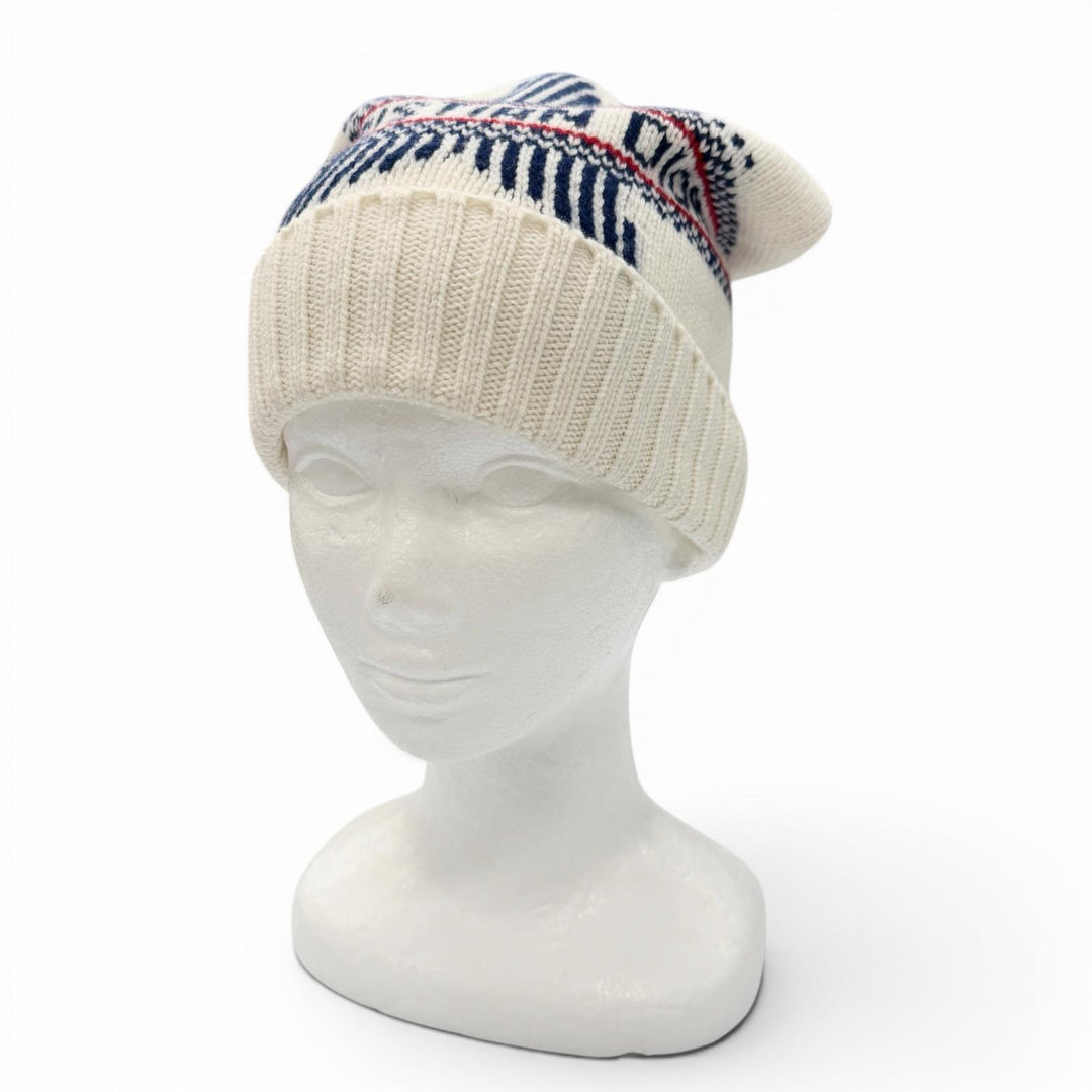 Excellent Christian Dior Knit cap Dior Alpes Star logo hat Women 15DAL715I175