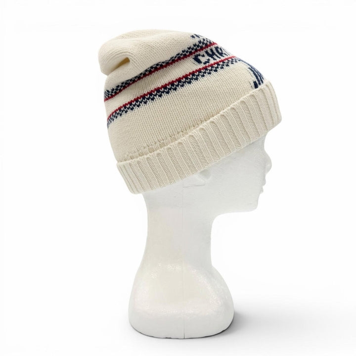 Excellent Christian Dior Knit cap Dior Alpes Star logo hat Women 15DAL715I175