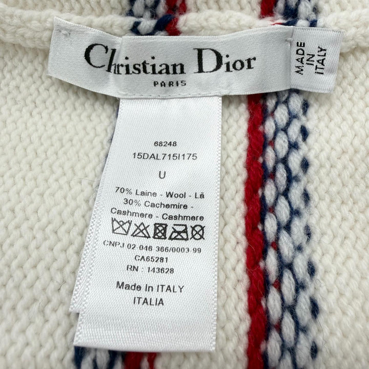Excellent Christian Dior Knit cap Dior Alpes Star logo hat Women 15DAL715I175