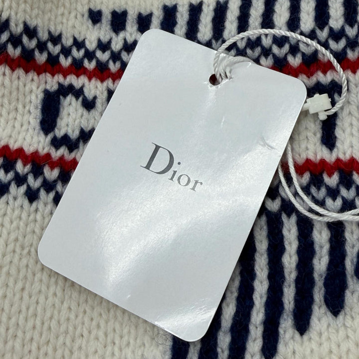 Excellent Christian Dior Knit cap Dior Alpes Star logo hat Women 15DAL715I175