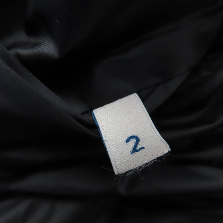 Excellent MONCLER Down jacket Includes logo patch, hood and belt black 2 BROSSE