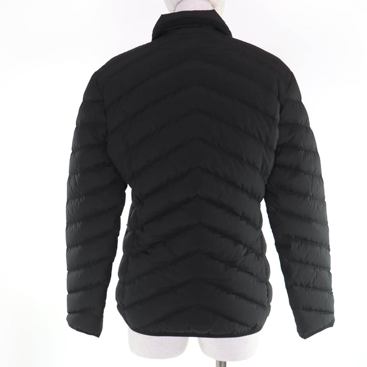 Excellent HERMES Down jacket Serie button black polyester Women 40 4H0168DR
