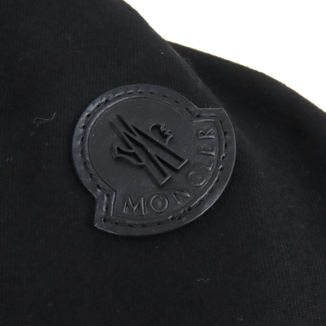 Great MONCLER Down jacket RYAN Leather logo patch, wool switching, hoodeｄ 3