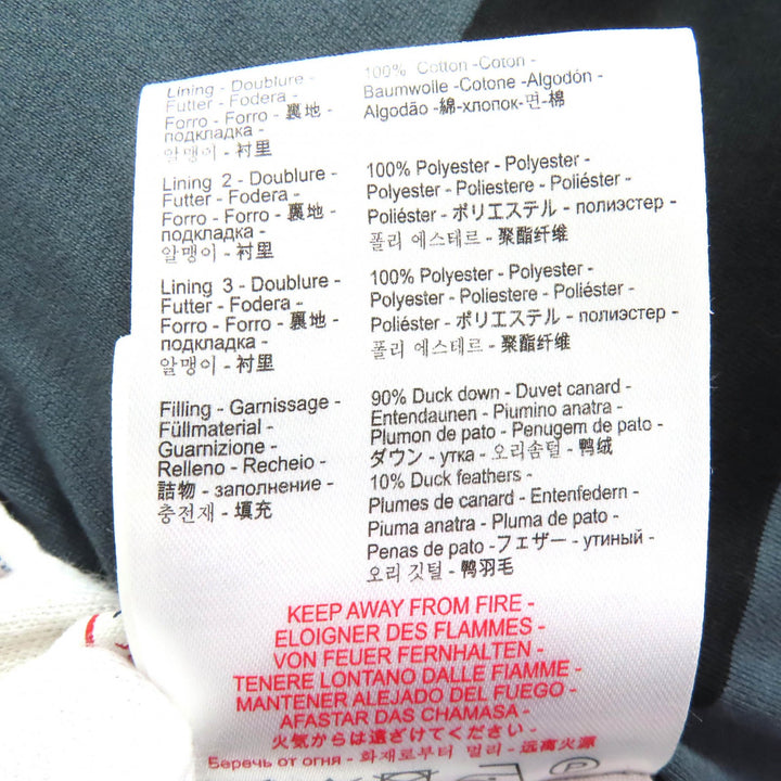 Great PYRENEX Agnes b down coat AGNES Logo patch Hooded black polyester Women 34