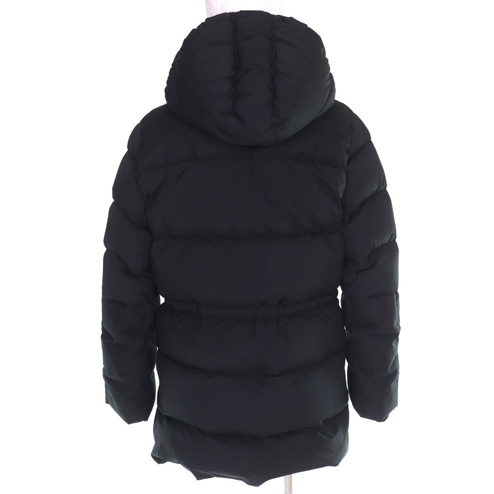 Great PYRENEX Agnes b down coat AGNES Logo patch Hooded black polyester Women 34