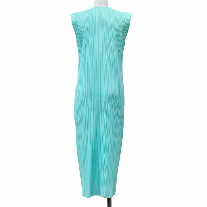 Excellent PLEATS PLEASE one piece Blue polyester Women 3 PP51JH145