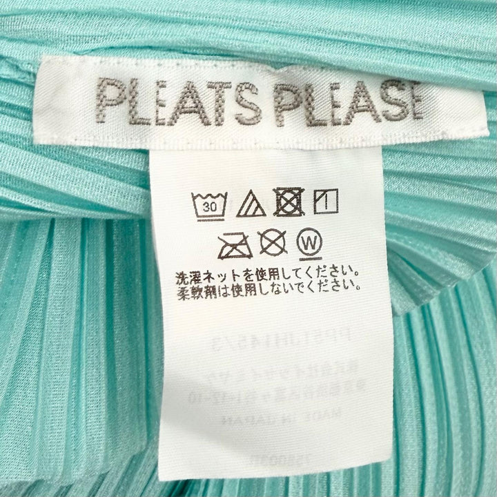 Excellent PLEATS PLEASE one piece Blue polyester Women 3 PP51JH145