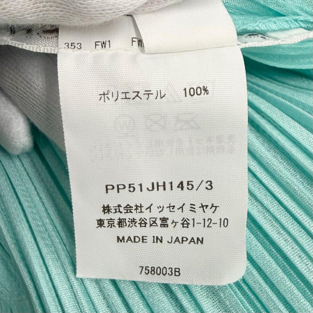Excellent PLEATS PLEASE one piece Blue polyester Women 3 PP51JH145