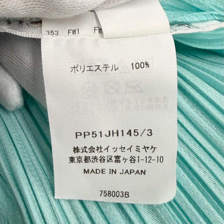 Excellent PLEATS PLEASE one piece Blue polyester Women 3 PP51JH145