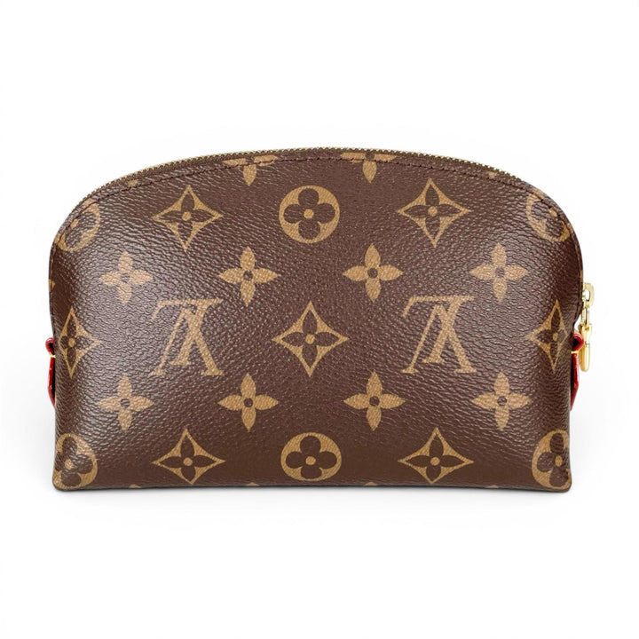 Pristine LOUIS VUITTON Pochette Pochette Cosmetic PM Brown Monogram canvas Women