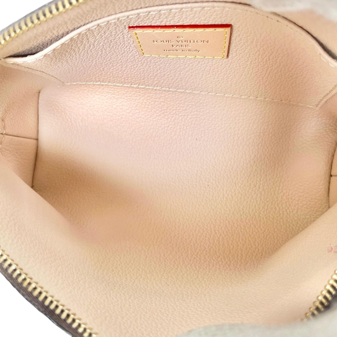 Pristine LOUIS VUITTON Pochette Pochette Cosmetic PM Brown Monogram canvas Women