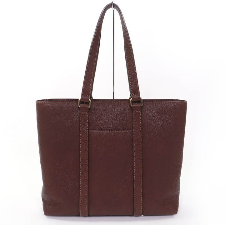 Excellent 土屋鞄 Tote Bag Tone Oil Nume Leather Daily Brown leather Women