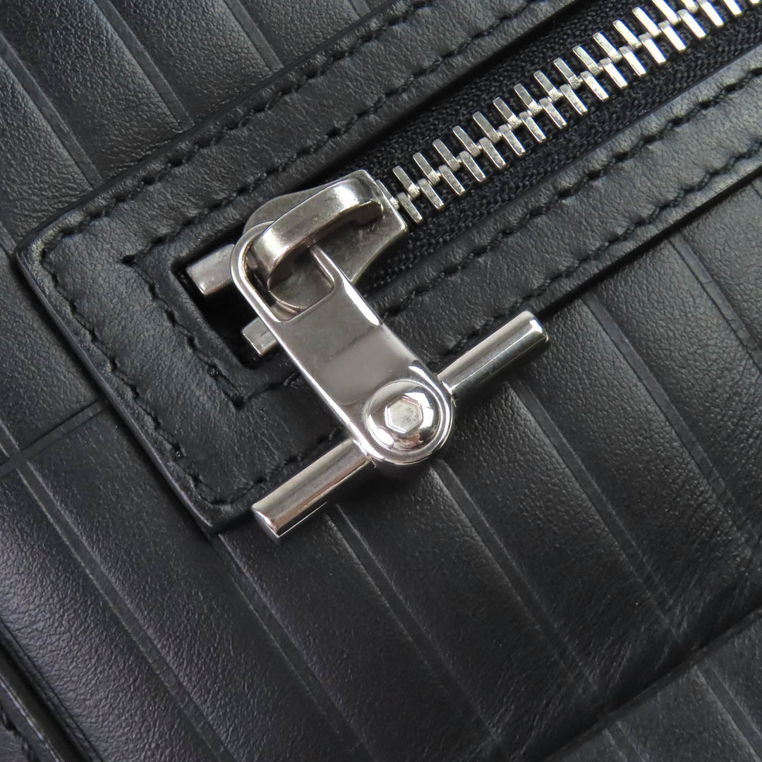 Great Dunhill Shoulder Bag Roller Gas Top Handle Bag calf leather 2way bag black
