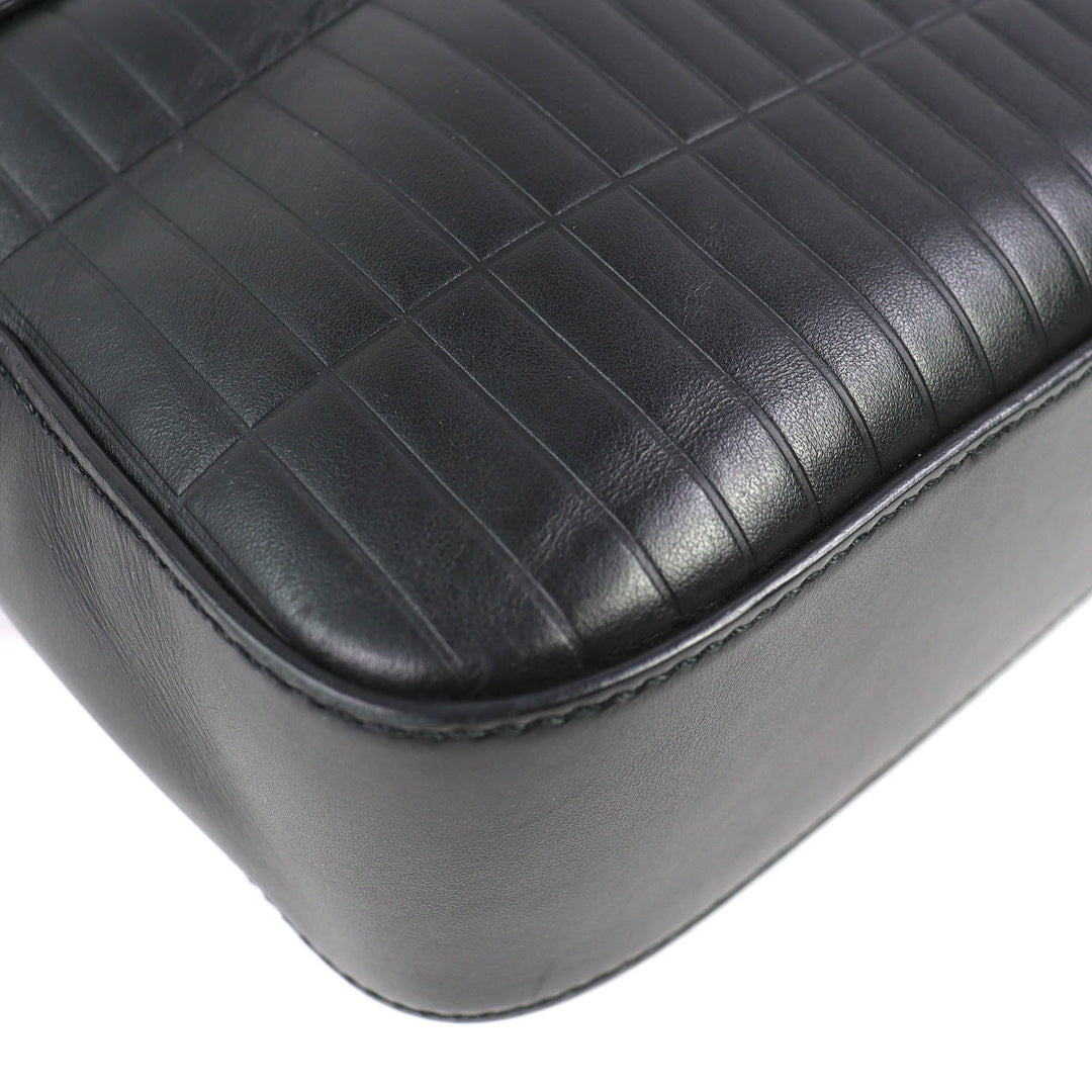Great Dunhill Shoulder Bag Roller Gas Top Handle Bag calf leather 2way bag black