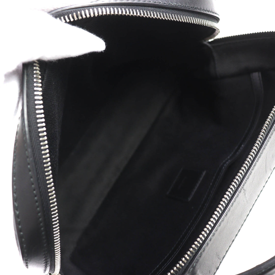 Great Dunhill Shoulder Bag Roller Gas Top Handle Bag calf leather 2way bag black