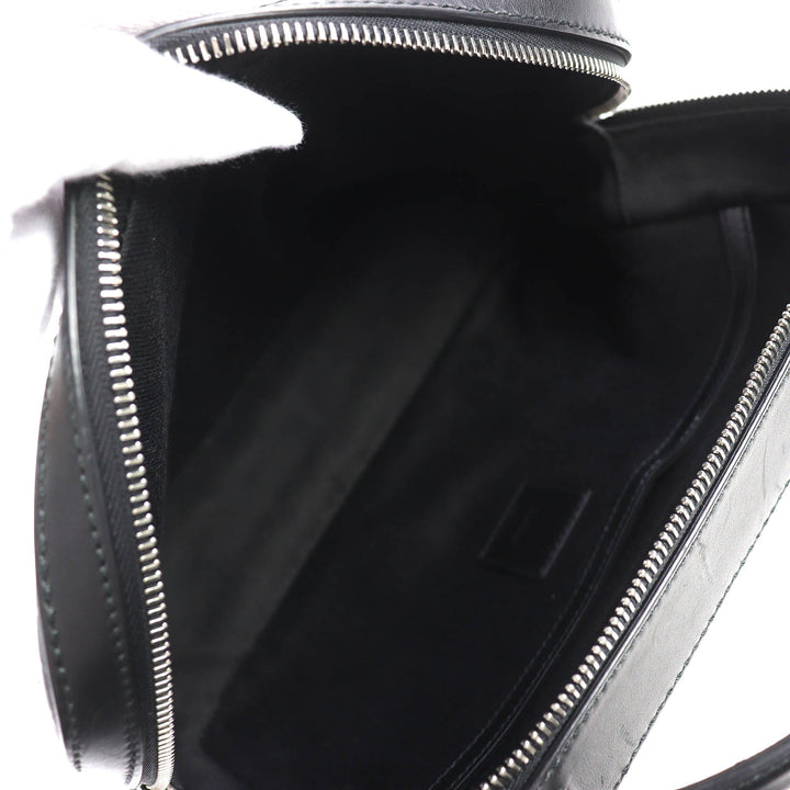 Great Dunhill Shoulder Bag Roller Gas Top Handle Bag calf leather 2way bag black