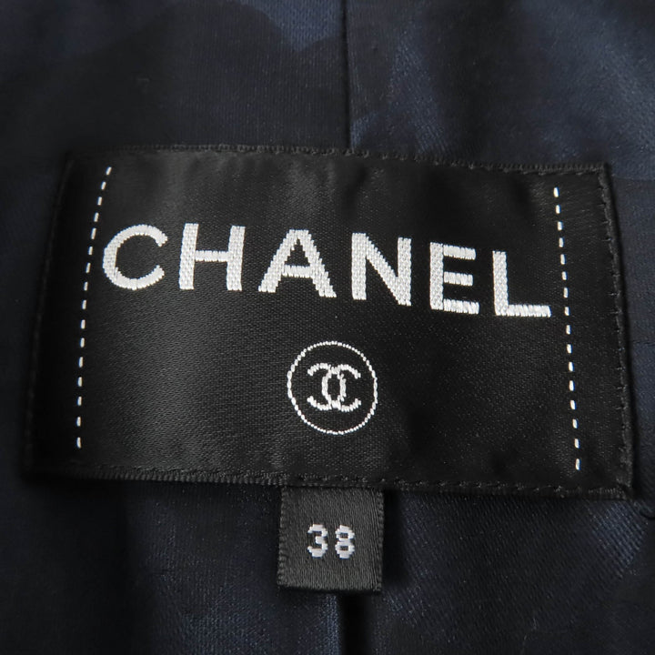 Excellent CHANEL Jacket COCO Mark Button Tweed multicolor Women 38 P77209V68829