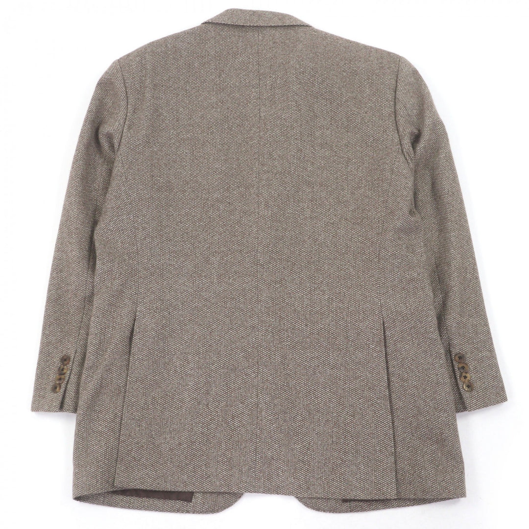 Great BURBERRY LONDON tailored jacket Single tweed jacket Brown