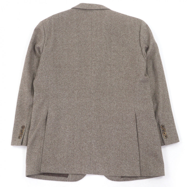 Great BURBERRY LONDON tailored jacket Single tweed jacket Brown
