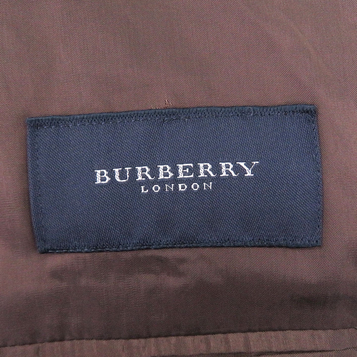 Great BURBERRY LONDON tailored jacket Single tweed jacket Brown