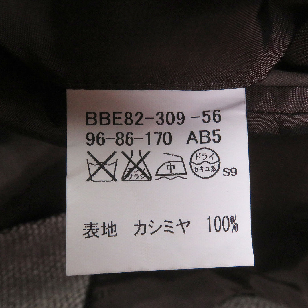 Great BURBERRY LONDON tailored jacket Single tweed jacket Brown