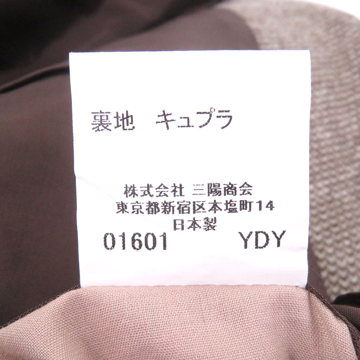 Great BURBERRY LONDON tailored jacket Single tweed jacket Brown