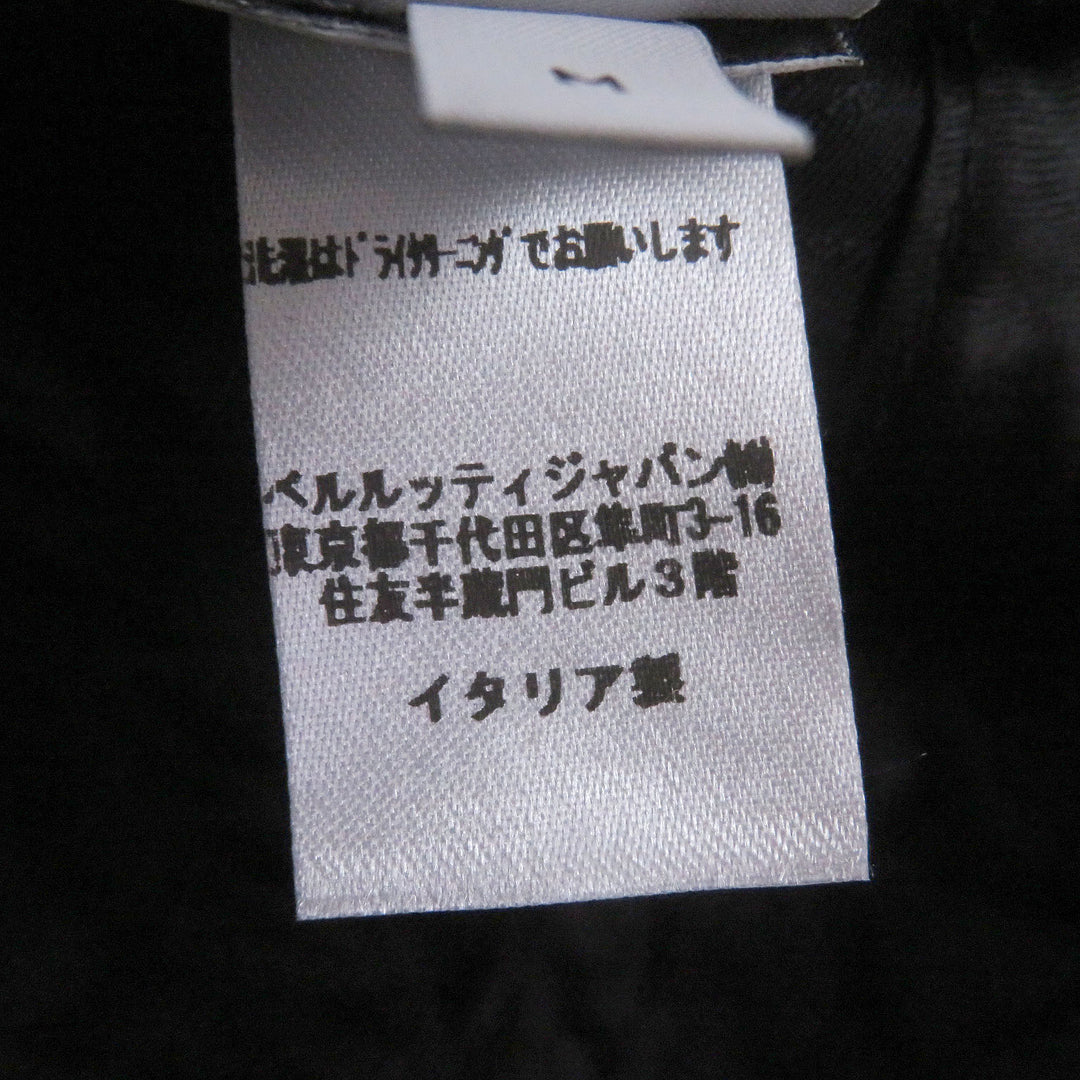 Great BERLUTI cap Calligraphy Scritto Denim Baseball Indigo blue cotton