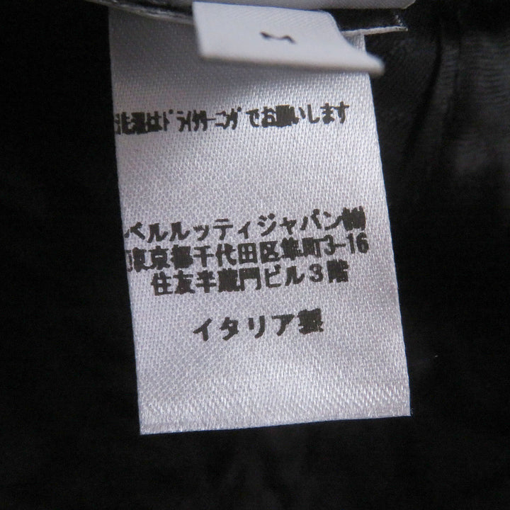 Great BERLUTI cap Calligraphy Scritto Denim Baseball Indigo blue cotton