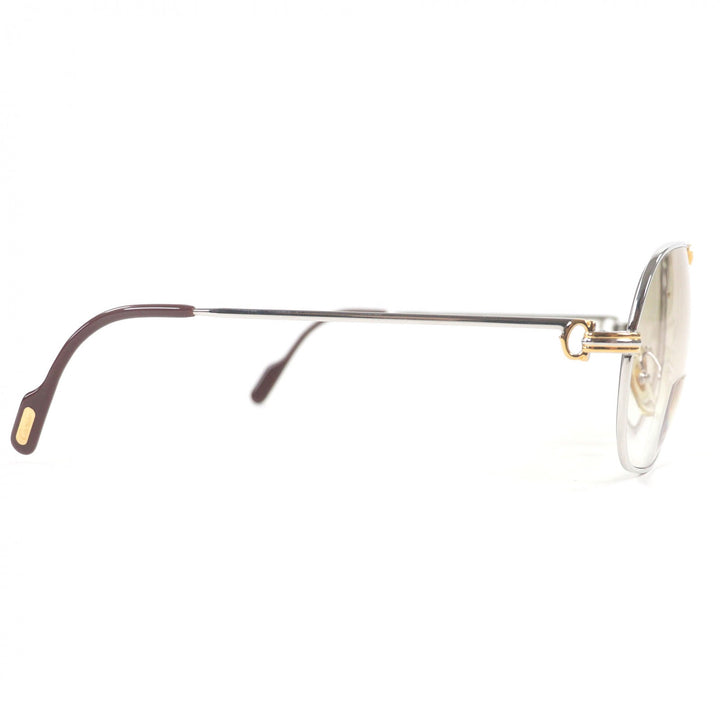 Great Cartier Glasses Trinity Two Bridges Silver mens
