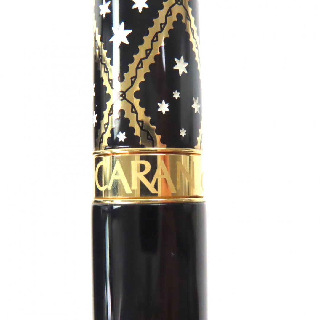 Excellent CARAN dACHE fountain pen ZIVAGO (Doctor Zhivago) black mens 5092-038