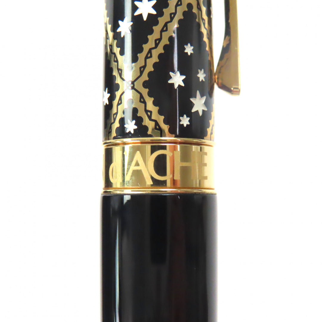 Excellent CARAN dACHE fountain pen ZIVAGO (Doctor Zhivago) black mens 5092-038